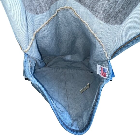 Little Havana Women's Blue Cuban Coat Of Arms Fold Over Messenger Bag - NWT - Picture 7 of 11